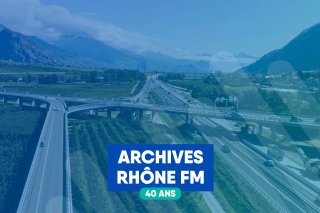 La fermeture du viaduc de Riddes en 2019